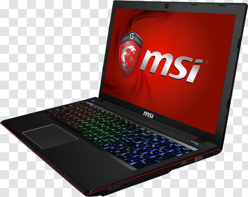 Laptop MSI GE60 2PE Apache Pro MacBook - Computer Hardware Transparent PNG