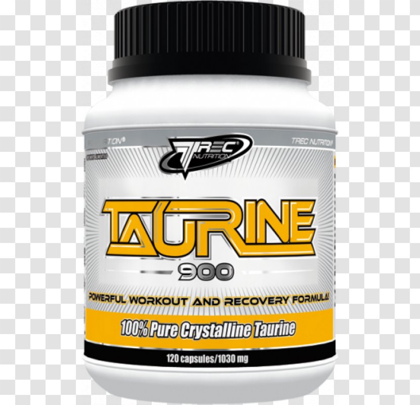 Dietary Supplement Taurine Trec Nutrition Capsule - Service Transparent PNG