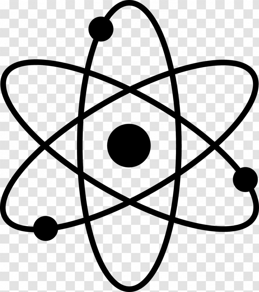Symbol Atom - Line Art - Atomo Transparent PNG