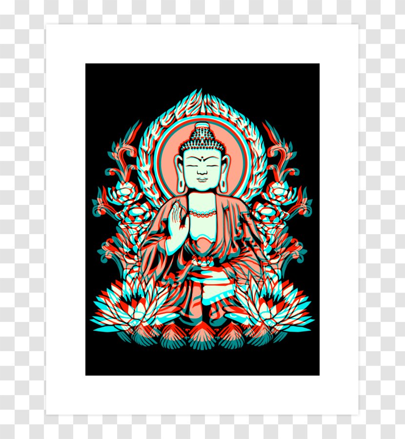 T-shirt Siddhartha Buddhism Top - Symmetry Transparent PNG