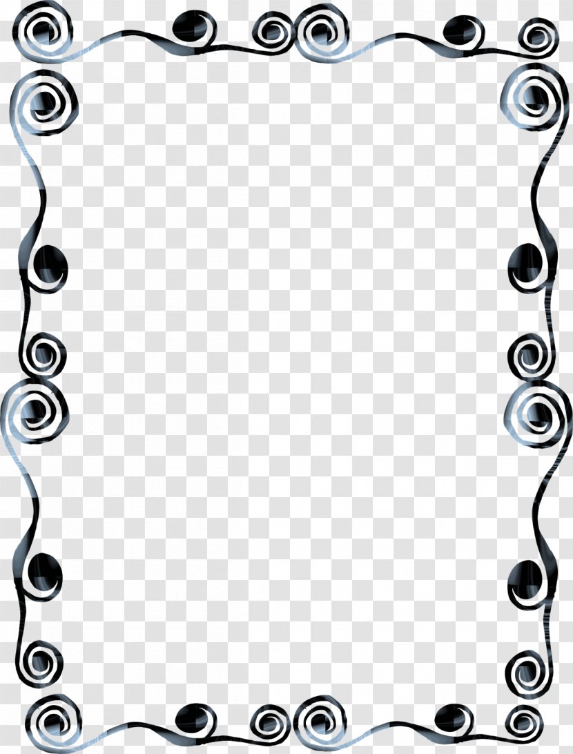 Car Picture Frames Black & White - M Pattern Body JewelleryFree Clipart Images Of Clothing Border Frame Transparent PNG