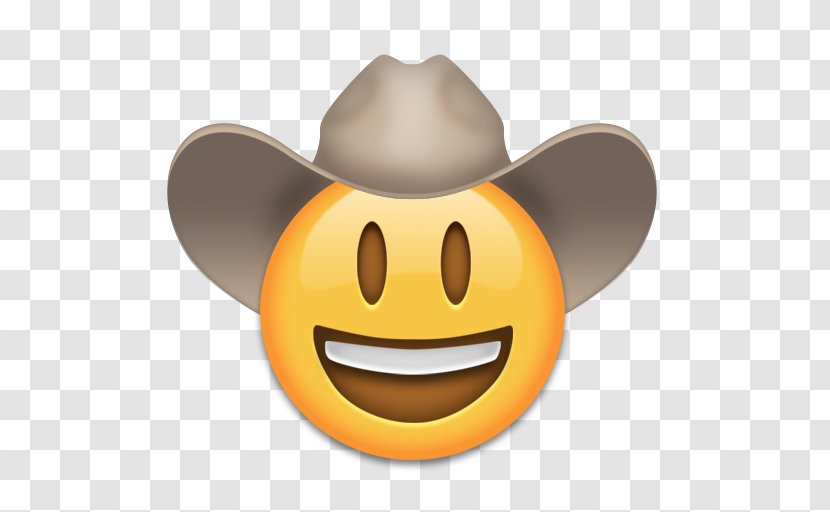 Cowboy Hat Top Emoticon - Emojipedia Transparent PNG