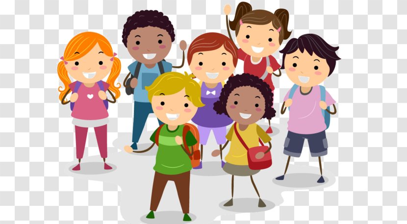 Vector Graphics Stock Photography Cartoon Illustration Image - Social Group - Student Transparent PNG