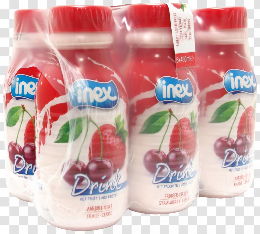 Strawberry Juice Flavored Milk Cherry Transparent PNG