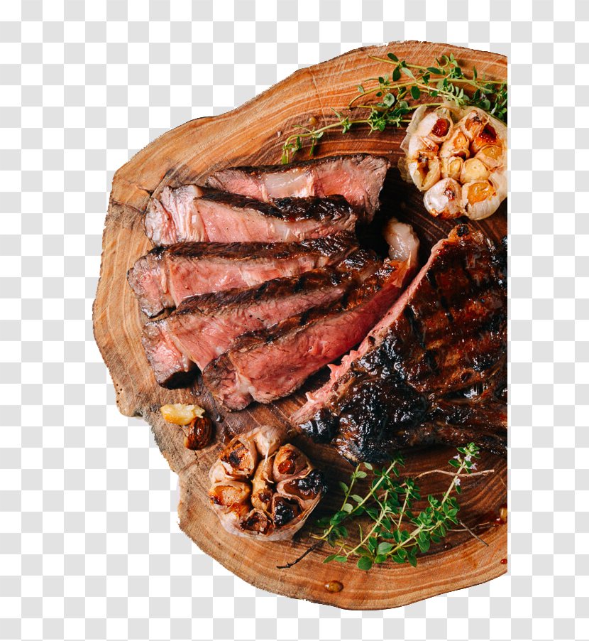 Beefsteak Barbecue Rib Eye Steak Recipe - Western Transparent PNG
