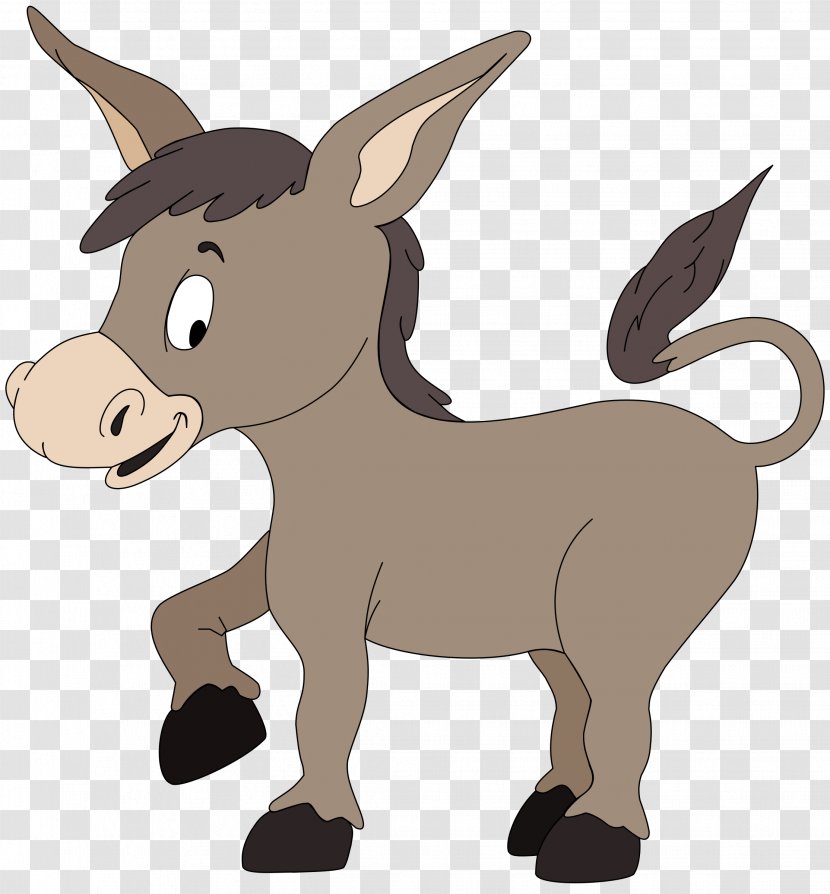 Donkey Pixabay Clip Art - Public Domain Transparent PNG