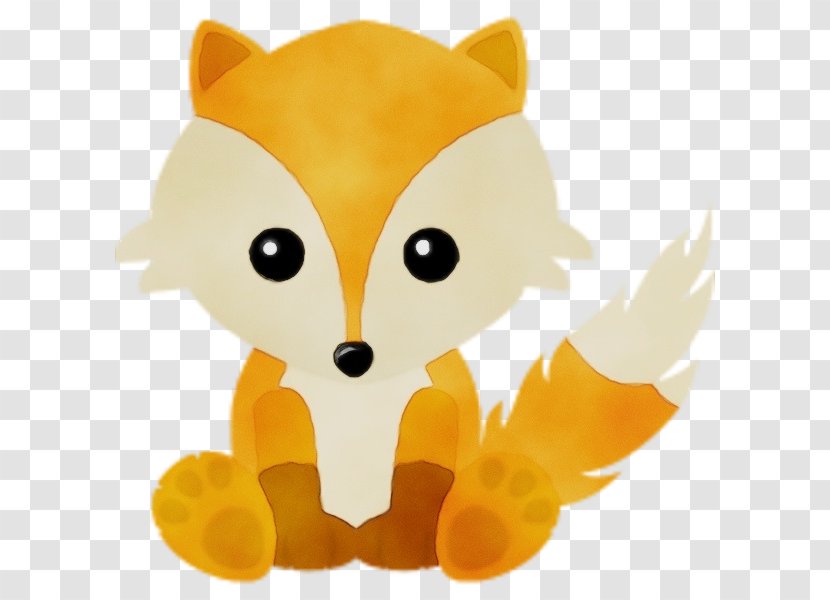 Fox Drawing - Stuffed Toy - Carnivore Whiskers Transparent PNG