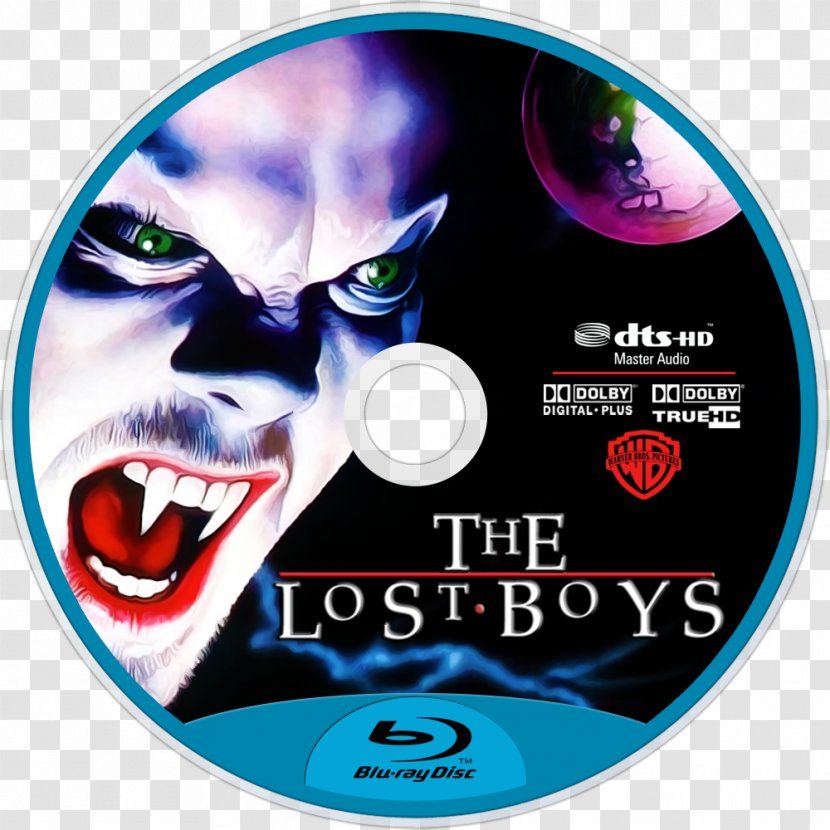Blu-ray Disc The Lost Boys Film DVD Vampire - Label Transparent PNG