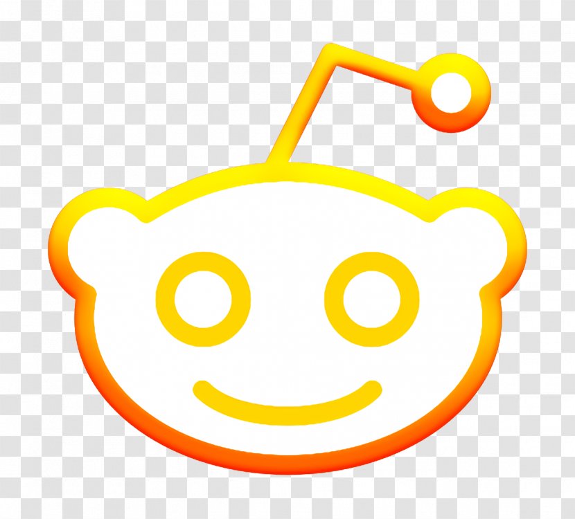 Reddit Icon - Orange - Symbol Smiley Transparent PNG
