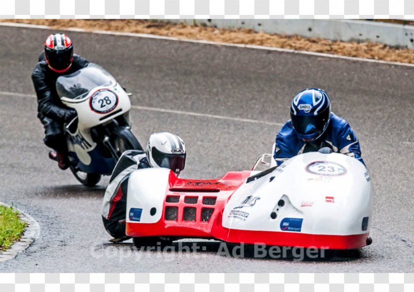 Race Track Sidecar Auto Racing Helmet - Car Transparent PNG