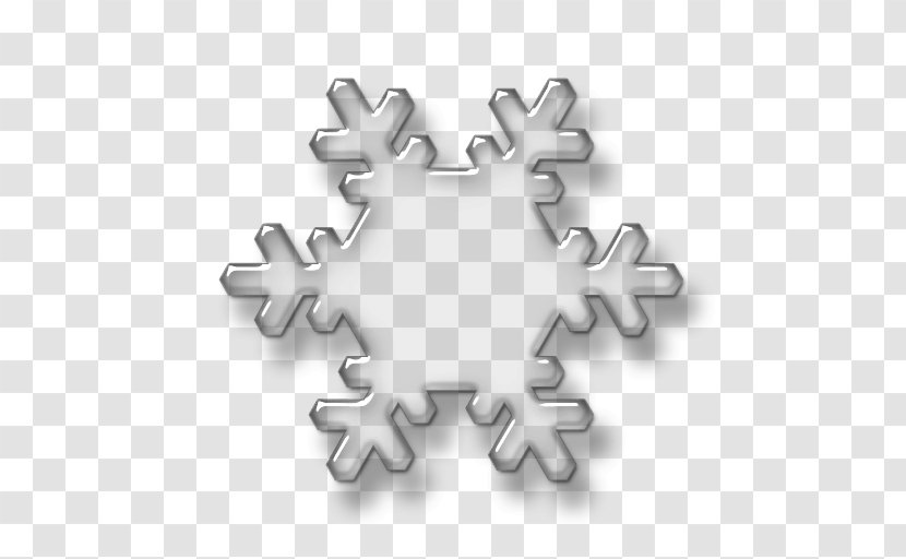 Snowflake Hexagon Clip Art - Silver Transparent PNG