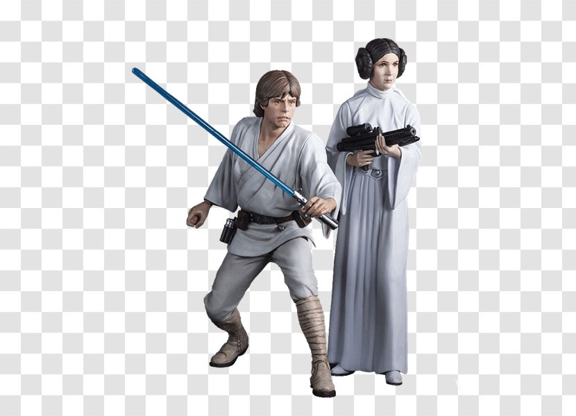 Leia Organa Luke Skywalker Han Solo C-3PO Chewbacca - Professional - Star Wars Transparent PNG