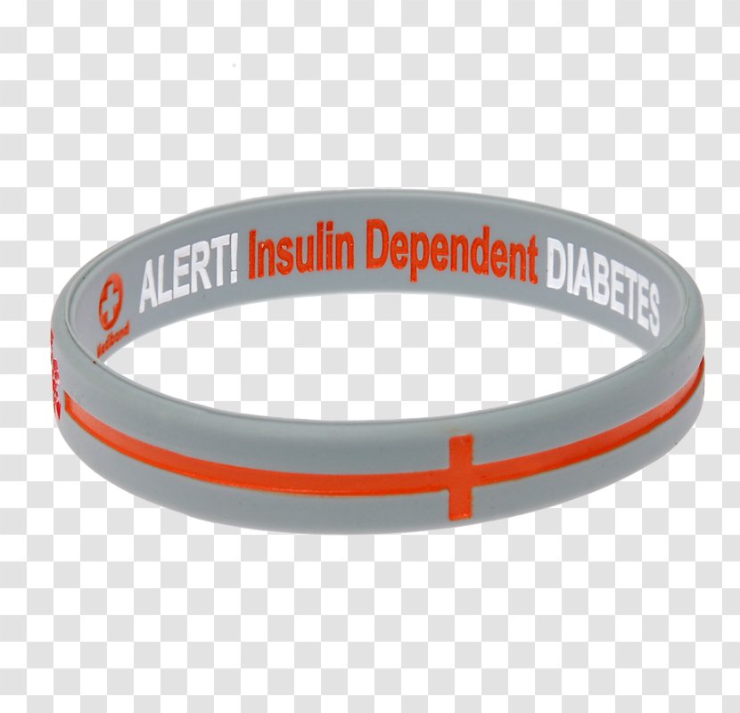 Type 1 Diabetes For Dummies Mellitus Insulin Wristband - Bangle - Depending Transparent PNG