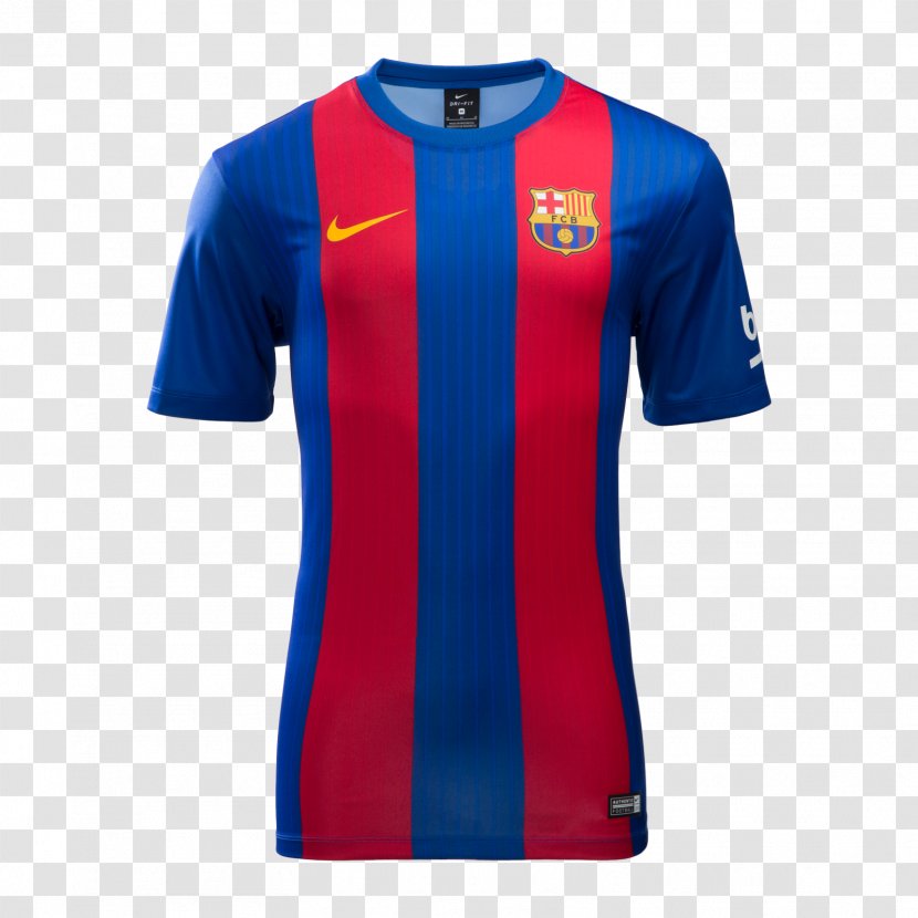 FC Barcelona La Liga UEFA Champions League T-shirt - Blue - Fc Transparent PNG