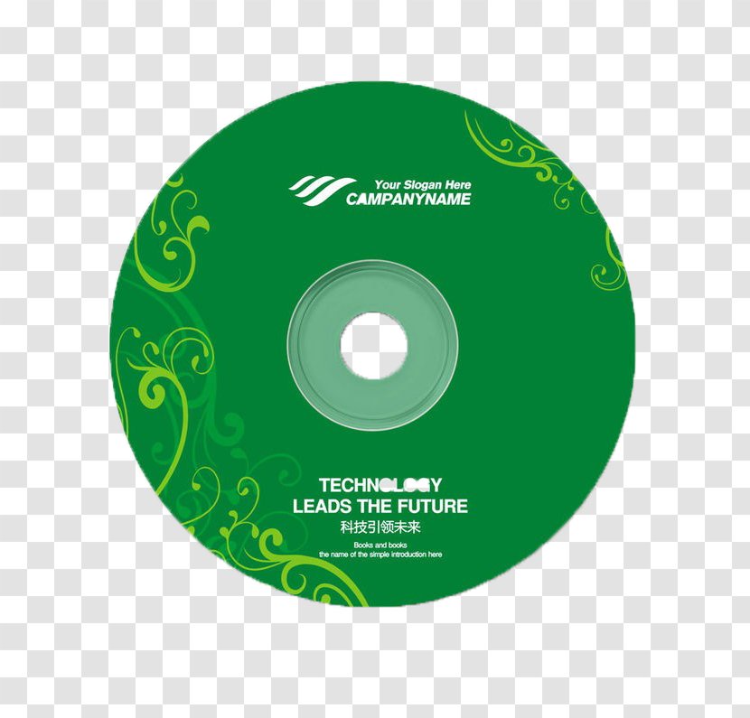 Compact Disc Green - Dvd - Talk CD Free Button Material Transparent PNG