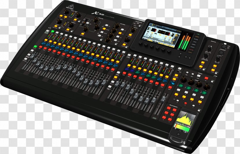 Microphone Preamplifier Audio Mixers Digital Mixing Console Television Channel - Flower - Mixer Transparent PNG