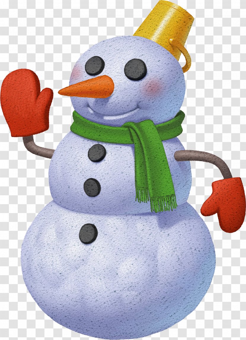 Snowman Android - Christmas Ornament Transparent PNG