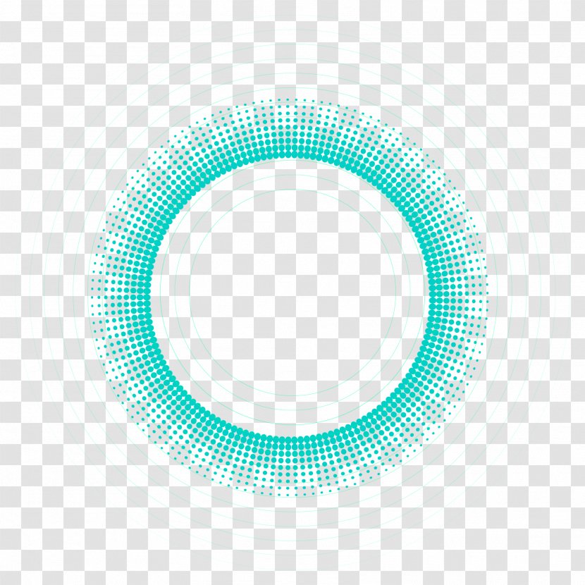 Green Red Image Scanner - Point - Fresh Circle Border Texture Transparent PNG
