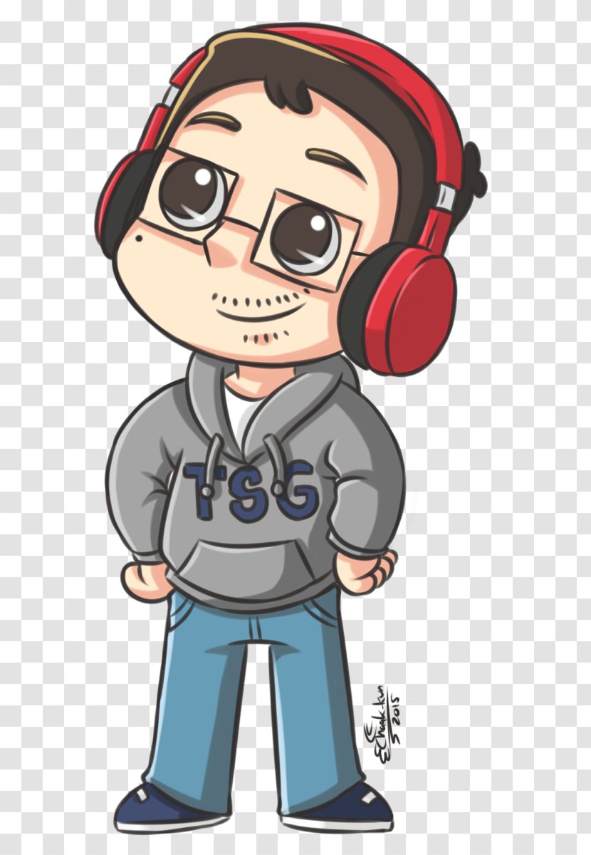 YouTube Fan Art Cartoon Gamer - Frame - Youtube Transparent PNG