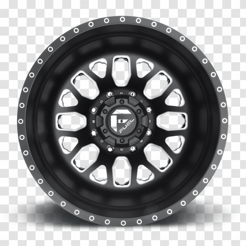 Forging Fuel Wheel Road Ford F-350 - Spoke - Staggered Vector Transparent PNG