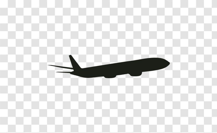 Airplane Aircraft Air Travel - Side Vector Transparent PNG
