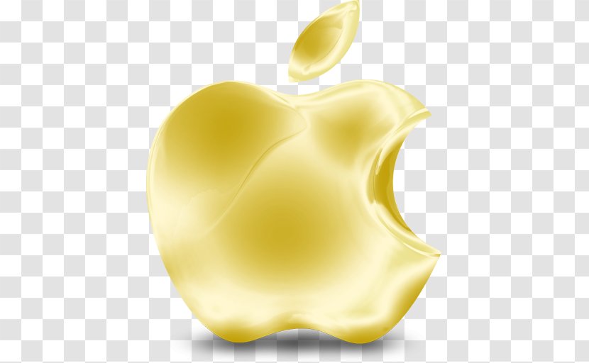 Apple Gold - Icon Design - Fruity Vector Transparent PNG