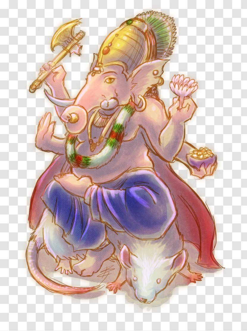 Ganesha Hanuman Kali Saraswati Diwali Transparent PNG