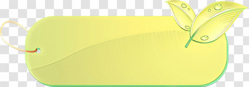 Green Yellow Leaf Line Paper - Product - Rectangle Transparent PNG