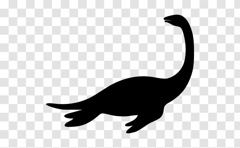 Tyrannosaurus Plesiosauria Plesiosaurus Dinosaur Silhouette - Tail Transparent PNG
