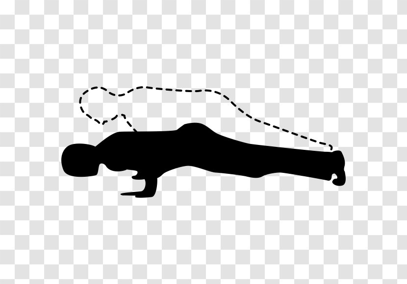 Push-up Exercise Pull-up Physical Fitness Calisthenics - Cartoon - Silhouette Transparent PNG