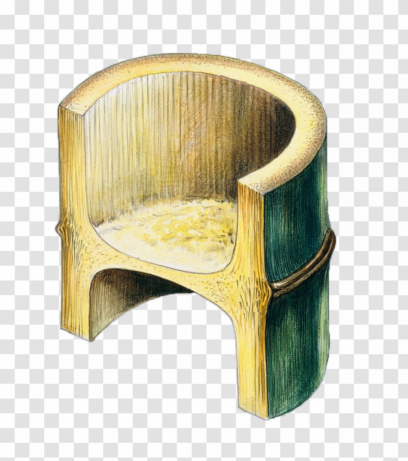 Chair Bamboo Illustration - Round Transparent PNG
