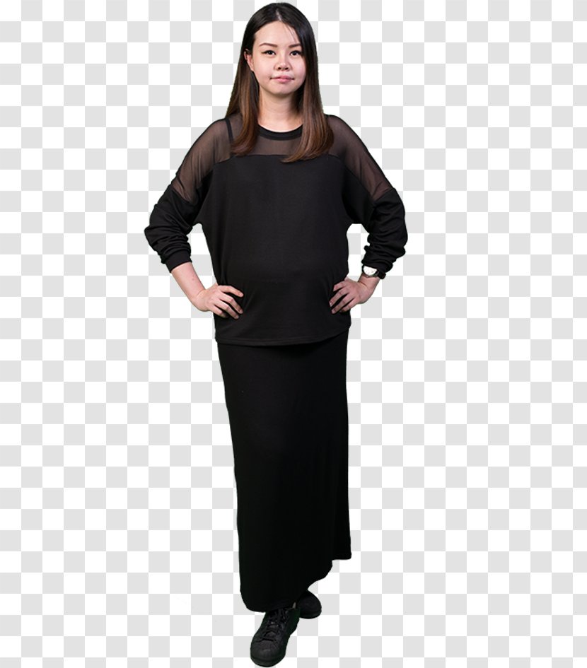 Hairpage Underground Shoulder Skill Sleeve Dress - Xiao Transparent PNG