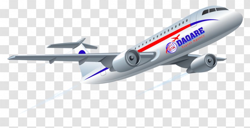 Airplane Aircraft Clip Art - Airliner Transparent PNG