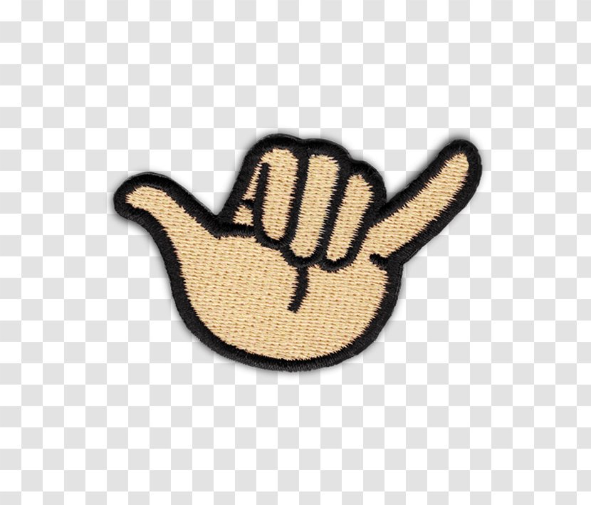 Shaka Sign Motley Crew Hawaii Emoji The Patch Parlour Collective - Tagged - Hang Loose Transparent PNG