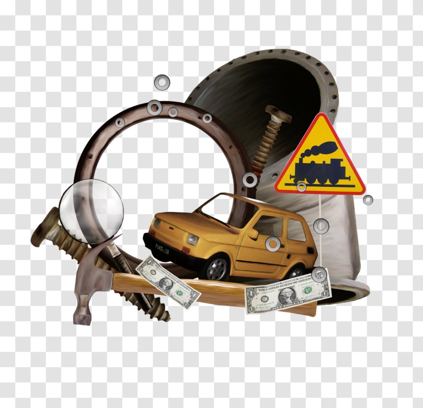 Car Cartoon - Playset - Construction Equipment Toy Transparent PNG