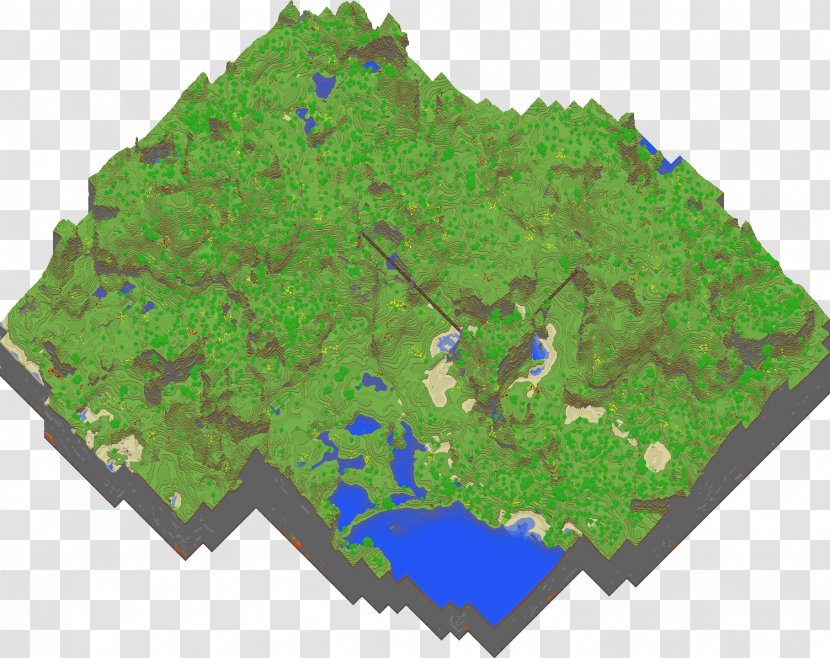 Minecraft Spawning Isometric Graphics In Video Games And Pixel Art First-person Shooter - Water Resources - Grass Transparent PNG