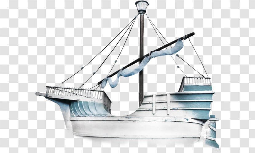 Sailing Ship Sailboat - Sail - Creative Ships At Sea Transparent PNG