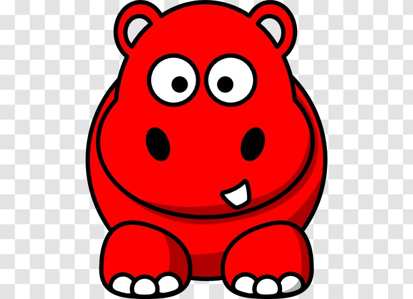 Hippopotamus Cartoon Clip Art - Area Transparent PNG