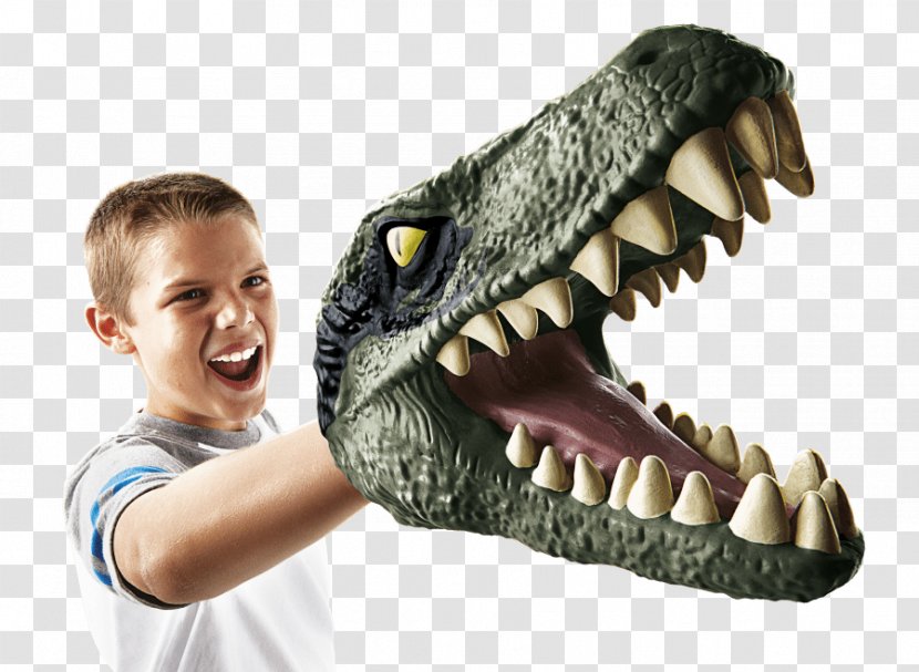 Lego Jurassic World Velociraptor Tyrannosaurus Park - Puppet Transparent PNG