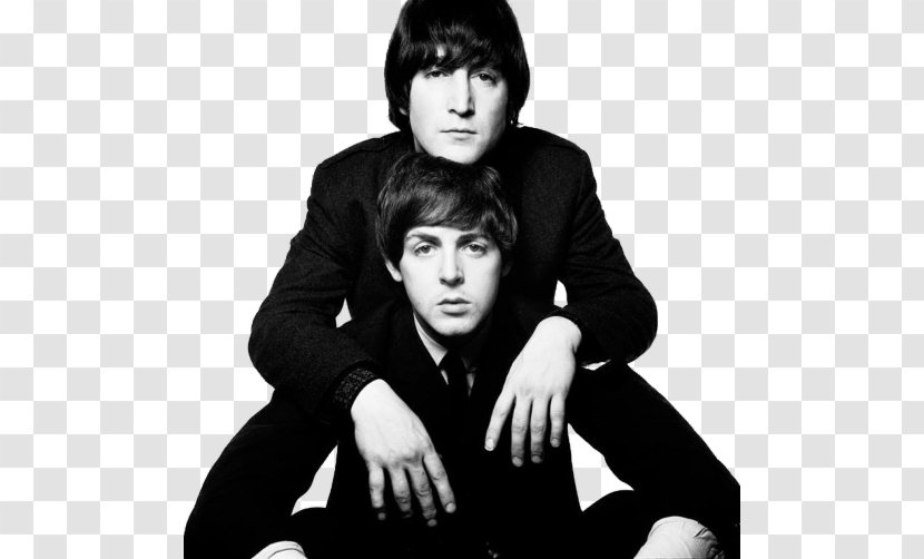 John Lennon Paul McCartney Liverpool And Mccartney: Piano Play-Along The Beatles - Monochrome Transparent PNG