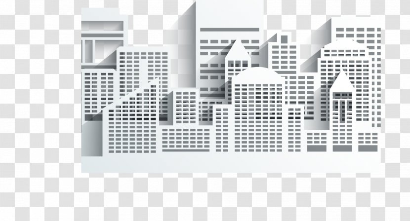 Paper Building Skyscraper Royalty-free - Property - Hand Model City Transparent PNG