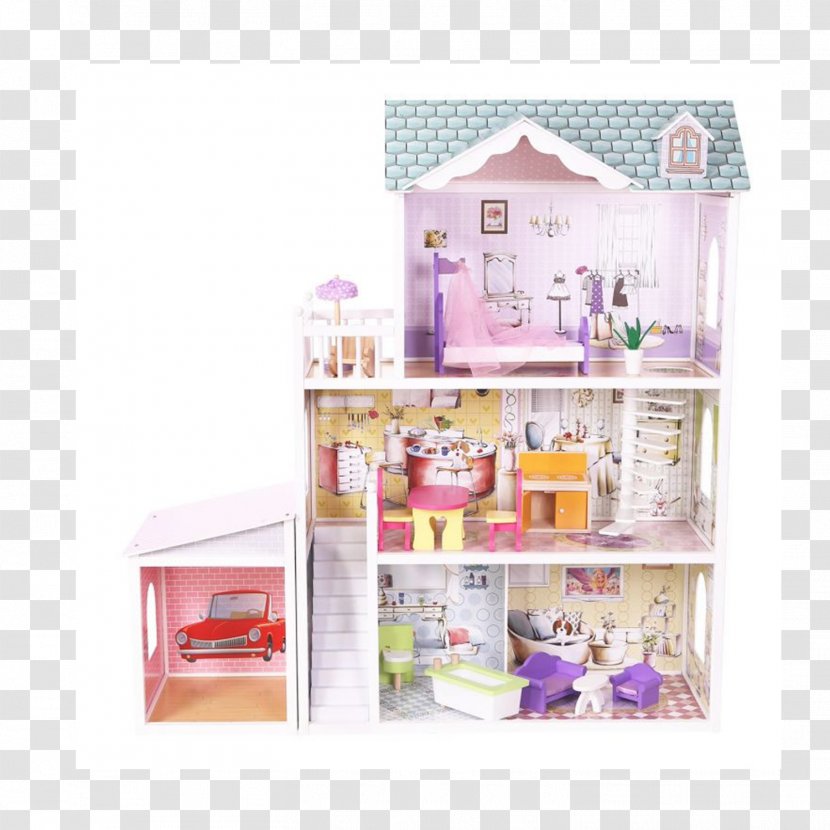 Dollhouse Toy Dukkehus I Tre Isslott - Doll Transparent PNG