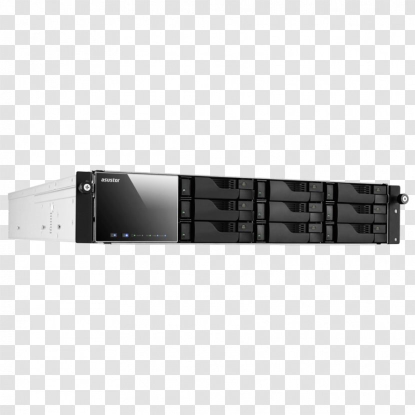 Network Storage Systems Computer Servers Hardware Synology Inc. ASUSTOR AS-7012RDX NAS Server - SATA 6Gb/s / ESATAOthers Transparent PNG