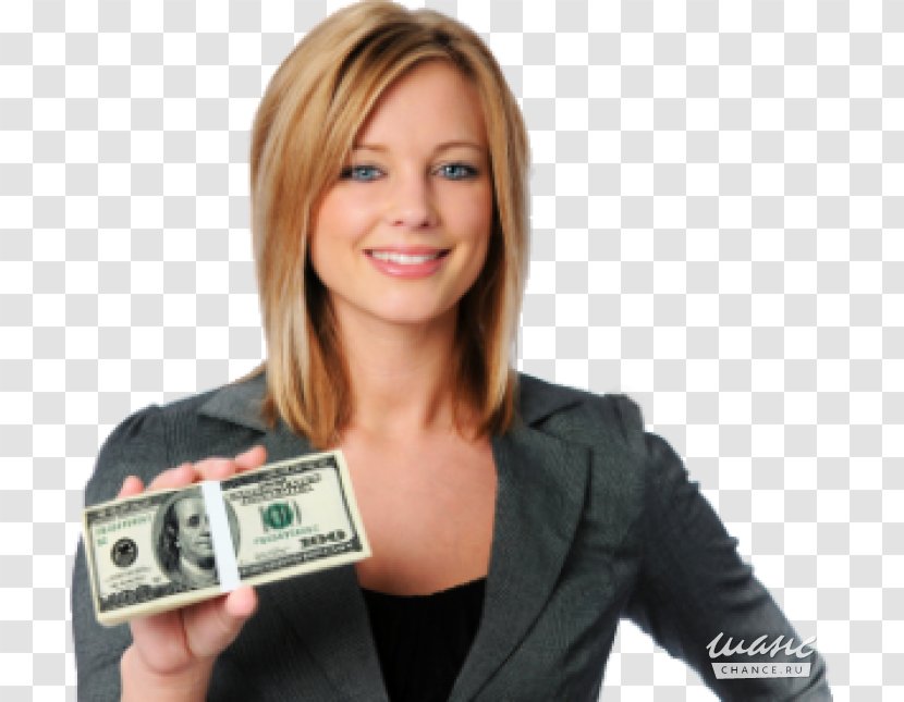 Payday Loan Cash Advance Money Installment - Unsecured Debt - Woman Transparent PNG