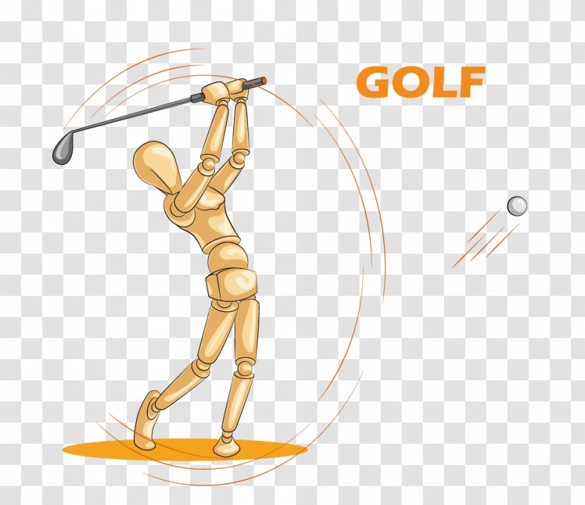 Golf Sport Euclidean Vector - Arm Transparent PNG