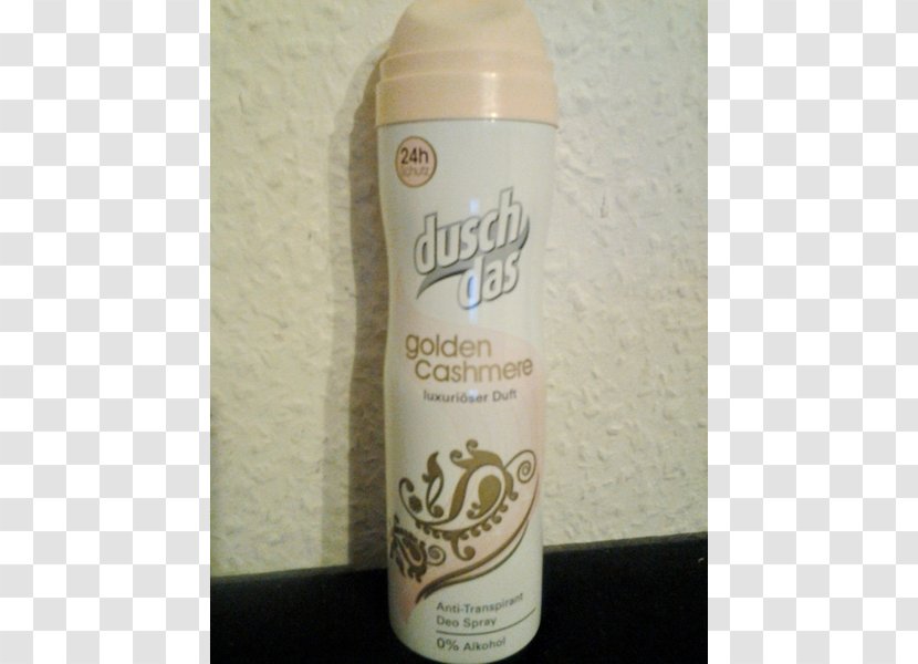 Lotion Dusch Das Deodorant Antiperspirant Golden Cashmere - Liquid Transparent PNG