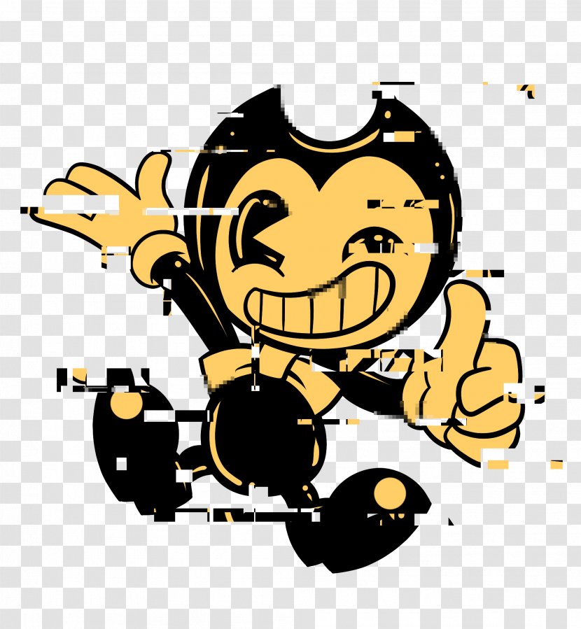 Art Drawing Bendy And The Ink Machine - Gun Transparent PNG