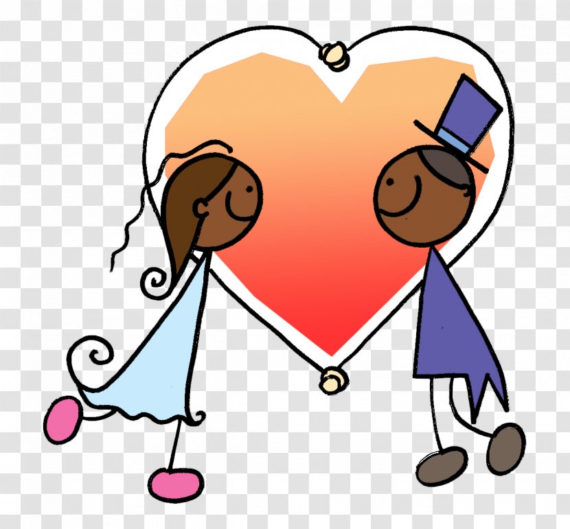 Drawing Marriage Engagement Couple - Watercolor - Noivos Transparent PNG