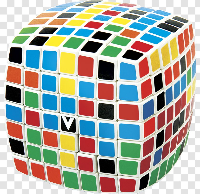 Rubik's Cube V-Cube 7 6 Artikel - Vcube Transparent PNG