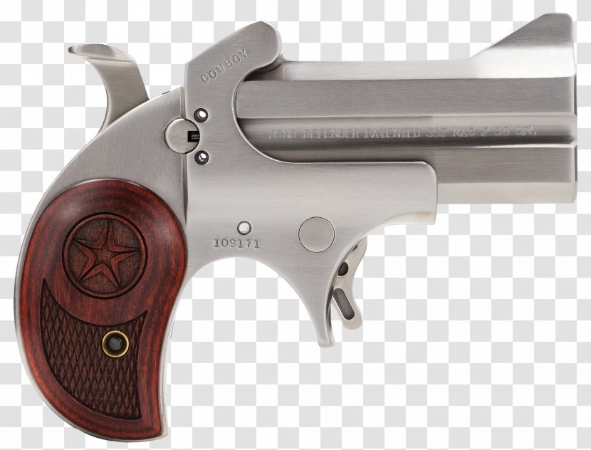 Bond Arms Derringer .45 Colt .410 Bore .357 Magnum - 410 - Handgun Transparent PNG
